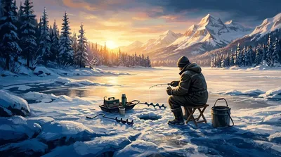 Ice fishing