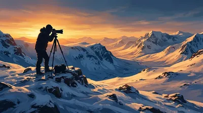 Winter photography