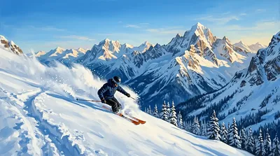 Skiing