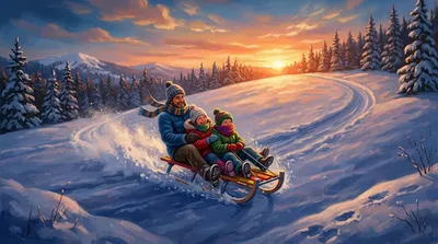 Sledding