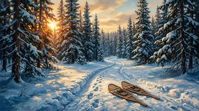 Snowshoe hike